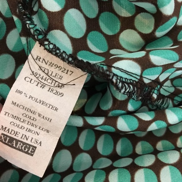 SOLD Moa Moa Silky Bell Sleeve Top XL - Picture 6 of 8